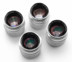 Серебристый объектив TTartisan 50mm F/1.2 оценен в $100