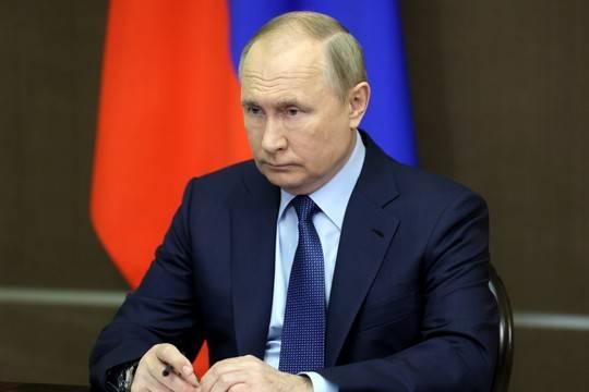 Владимир Путин подал декларацию о доходах за 2021 год